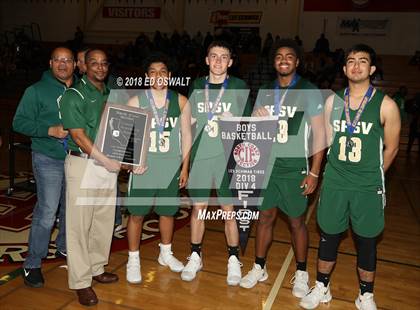 Thumbnail 3 in St. Joseph Notre Dame vs. St. Patrick-St. Vincent (CIF NCS D4 Final) photogallery.