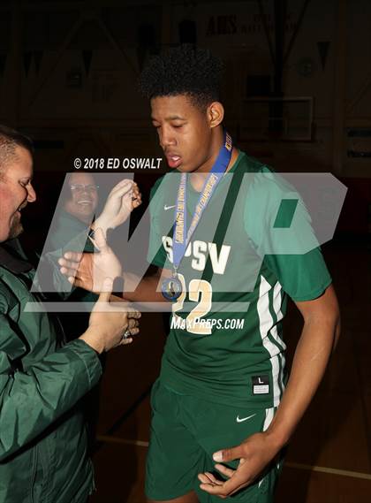 Thumbnail 2 in St. Joseph Notre Dame vs. St. Patrick-St. Vincent (CIF NCS D4 Final) photogallery.