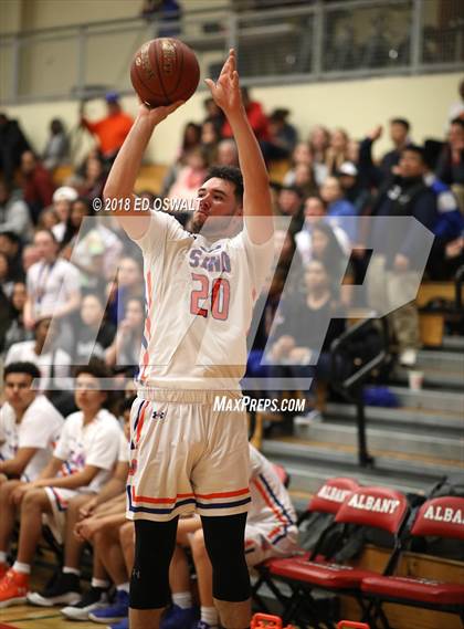 Thumbnail 2 in St. Joseph Notre Dame vs. St. Patrick-St. Vincent (CIF NCS D4 Final) photogallery.