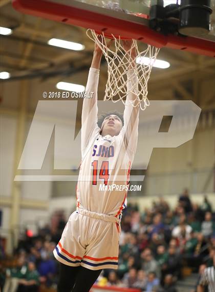 Thumbnail 3 in St. Joseph Notre Dame vs. St. Patrick-St. Vincent (CIF NCS D4 Final) photogallery.
