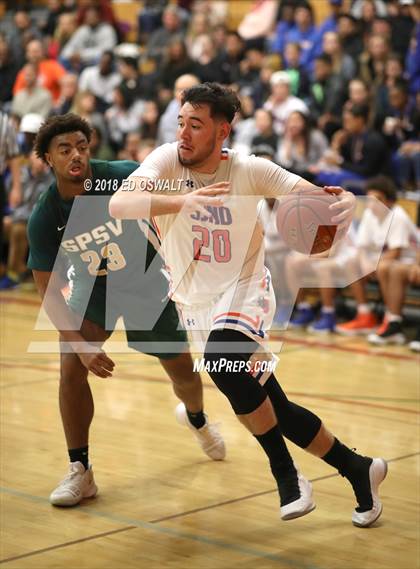 Thumbnail 1 in St. Joseph Notre Dame vs. St. Patrick-St. Vincent (CIF NCS D4 Final) photogallery.