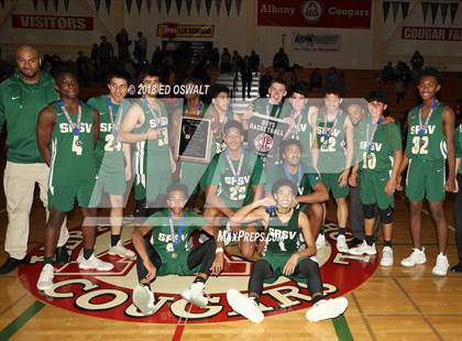 Thumbnail 2 in St. Joseph Notre Dame vs. St. Patrick-St. Vincent (CIF NCS D4 Final) photogallery.