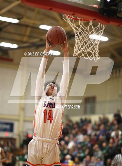 Thumbnail 2 in St. Joseph Notre Dame vs. St. Patrick-St. Vincent (CIF NCS D4 Final) photogallery.