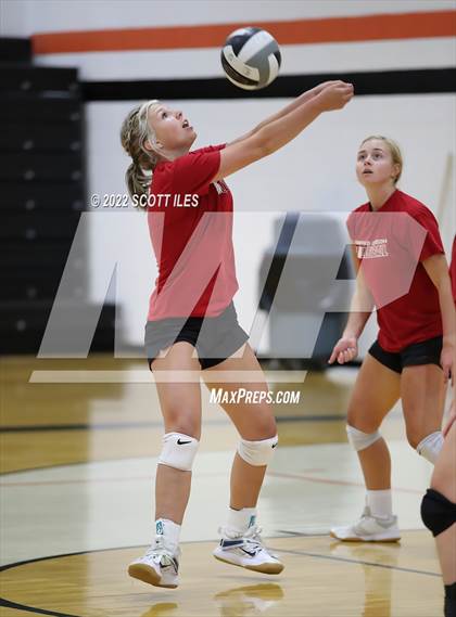 Thumbnail 3 in Fairfield Christian Academy vs Amanda-Clearcreek (Scrimmage) photogallery.