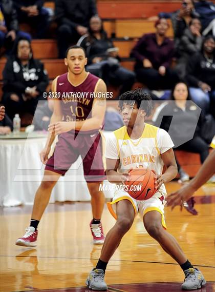 Thumbnail 2 in Brooklyn Collegiate vs. Cardinal Hayes (Apparel Challenge) photogallery.