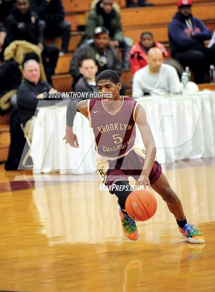 Thumbnail 1 in Brooklyn Collegiate vs. Cardinal Hayes (Apparel Challenge) photogallery.