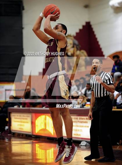 Thumbnail 3 in Brooklyn Collegiate vs. Cardinal Hayes (Apparel Challenge) photogallery.