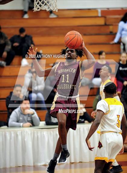 Thumbnail 2 in Brooklyn Collegiate vs. Cardinal Hayes (Apparel Challenge) photogallery.