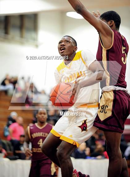 Thumbnail 2 in Brooklyn Collegiate vs. Cardinal Hayes (Apparel Challenge) photogallery.