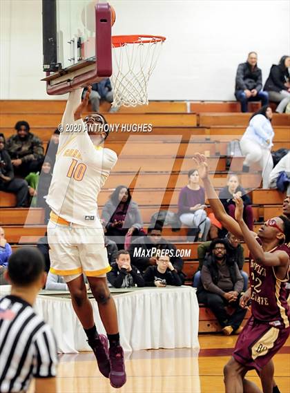 Thumbnail 2 in Brooklyn Collegiate vs. Cardinal Hayes (Apparel Challenge) photogallery.