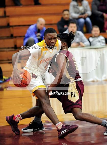Thumbnail 2 in Brooklyn Collegiate vs. Cardinal Hayes (Apparel Challenge) photogallery.