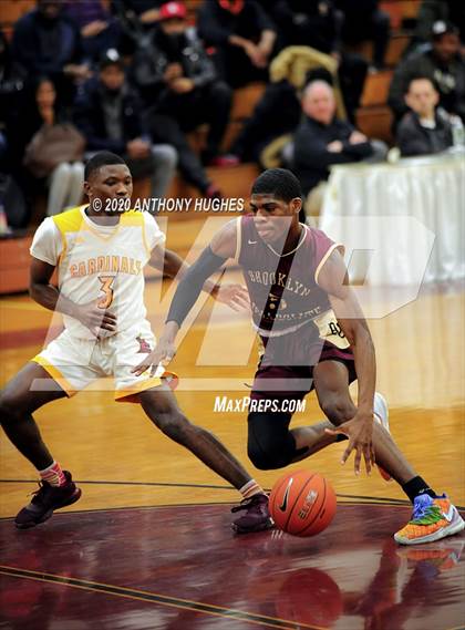Thumbnail 2 in Brooklyn Collegiate vs. Cardinal Hayes (Apparel Challenge) photogallery.