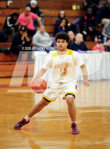 Thumbnail 1 in Brooklyn Collegiate vs. Cardinal Hayes (Apparel Challenge) photogallery.
