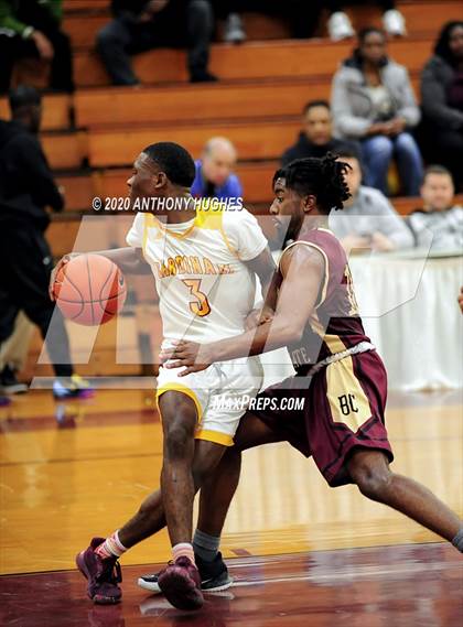 Thumbnail 3 in Brooklyn Collegiate vs. Cardinal Hayes (Apparel Challenge) photogallery.