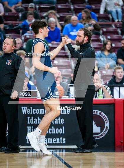 Thumbnail 1 in Coeur d'Alene vs. Lake City (IHSAA 5A Quarterfinal) photogallery.
