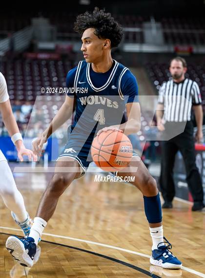 Thumbnail 2 in Coeur d'Alene vs. Lake City (IHSAA 5A Quarterfinal) photogallery.