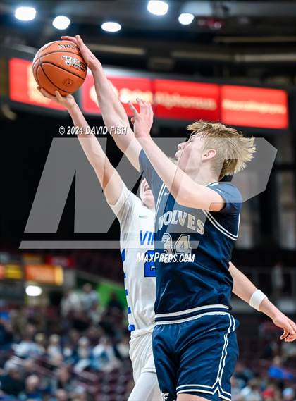 Thumbnail 2 in Coeur d'Alene vs. Lake City (IHSAA 5A Quarterfinal) photogallery.