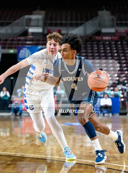 Thumbnail 3 in Coeur d'Alene vs. Lake City (IHSAA 5A Quarterfinal) photogallery.