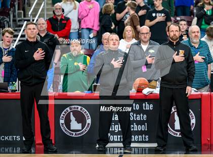 Thumbnail 1 in Coeur d'Alene vs. Lake City (IHSAA 5A Quarterfinal) photogallery.