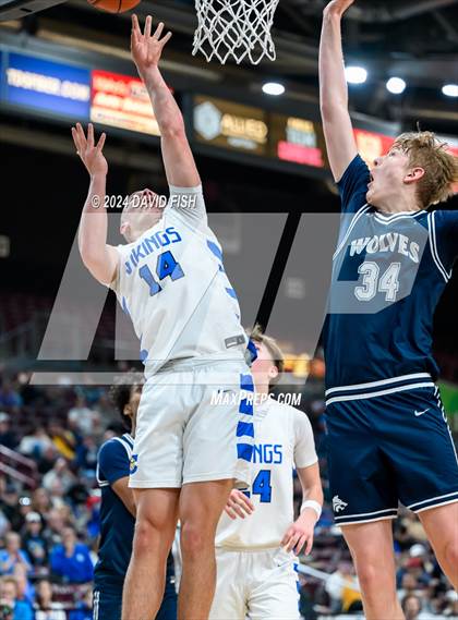 Thumbnail 1 in Coeur d'Alene vs. Lake City (IHSAA 5A Quarterfinal) photogallery.