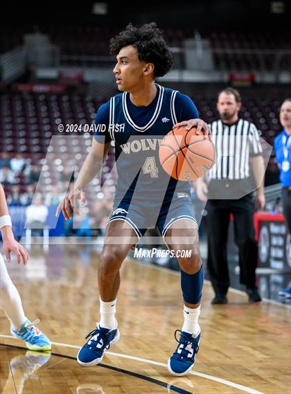 Thumbnail 1 in Coeur d'Alene vs. Lake City (IHSAA 5A Quarterfinal) photogallery.