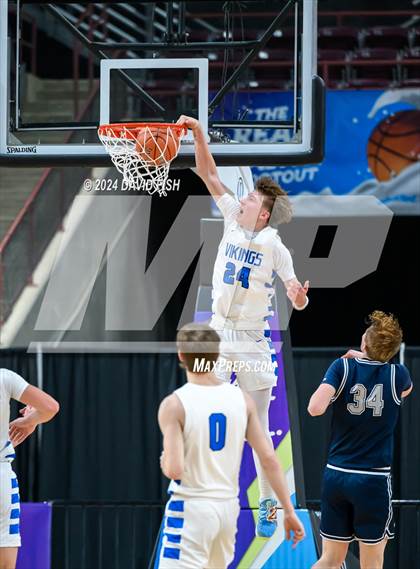 Thumbnail 3 in Coeur d'Alene vs. Lake City (IHSAA 5A Quarterfinal) photogallery.