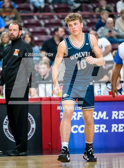 Thumbnail 2 in Coeur d'Alene vs. Lake City (IHSAA 5A Quarterfinal) photogallery.