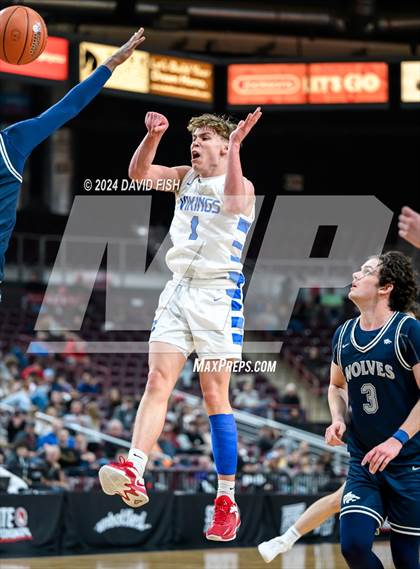 Thumbnail 3 in Coeur d'Alene vs. Lake City (IHSAA 5A Quarterfinal) photogallery.