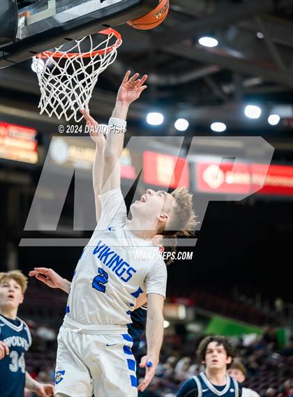 Thumbnail 2 in Coeur d'Alene vs. Lake City (IHSAA 5A Quarterfinal) photogallery.
