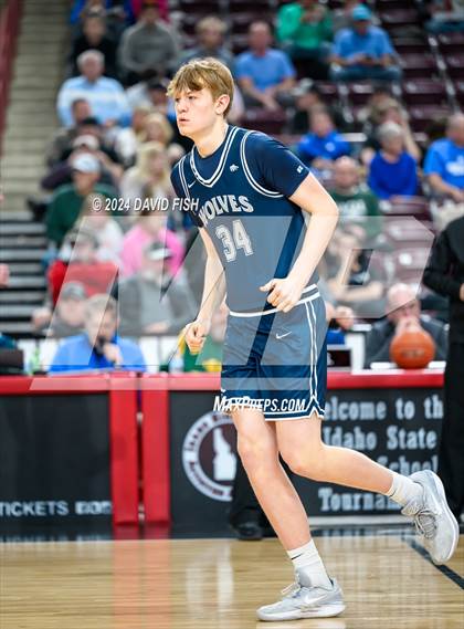 Thumbnail 3 in Coeur d'Alene vs. Lake City (IHSAA 5A Quarterfinal) photogallery.