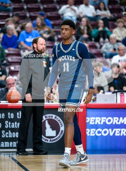 Thumbnail 2 in Coeur d'Alene vs. Lake City (IHSAA 5A Quarterfinal) photogallery.