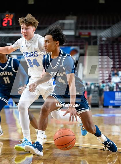 Thumbnail 1 in Coeur d'Alene vs. Lake City (IHSAA 5A Quarterfinal) photogallery.