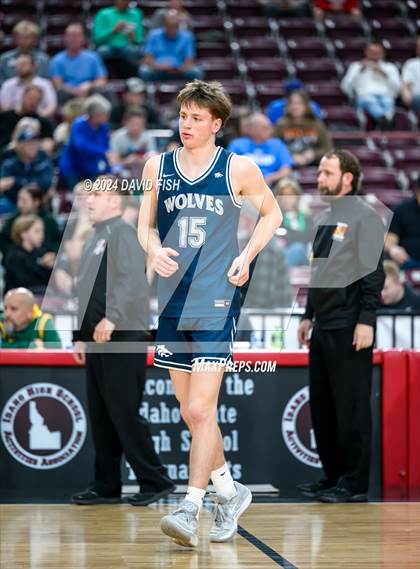 Thumbnail 3 in Coeur d'Alene vs. Lake City (IHSAA 5A Quarterfinal) photogallery.