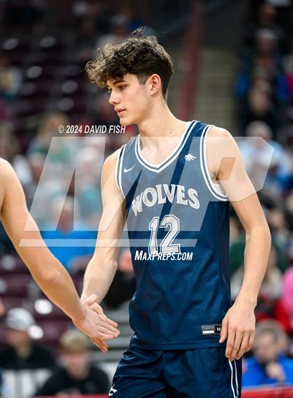 Thumbnail 2 in Coeur d'Alene vs. Lake City (IHSAA 5A Quarterfinal) photogallery.