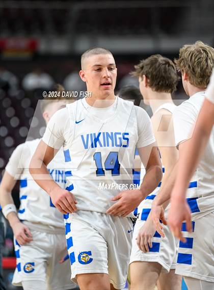 Thumbnail 2 in Coeur d'Alene vs. Lake City (IHSAA 5A Quarterfinal) photogallery.