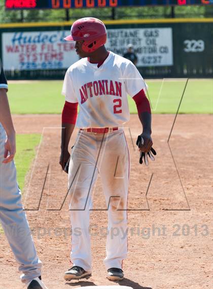 Thumbnail 2 in St. Pius X vs. Antonian Prep (TAPPS 5A Regional Playoff) photogallery.