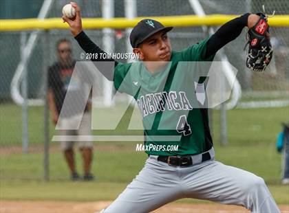 Thumbnail 1 in Pacifica @ Monrovia (CIF SS D4 1st Round Playoff) photogallery.