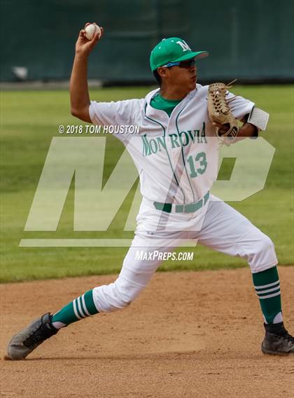 Thumbnail 1 in Pacifica @ Monrovia (CIF SS D4 1st Round Playoff) photogallery.