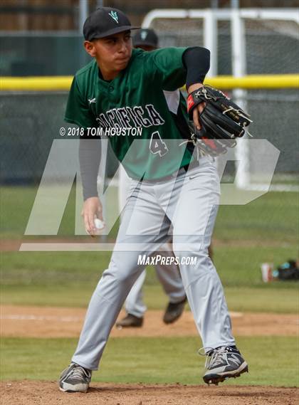 Thumbnail 1 in Pacifica @ Monrovia (CIF SS D4 1st Round Playoff) photogallery.