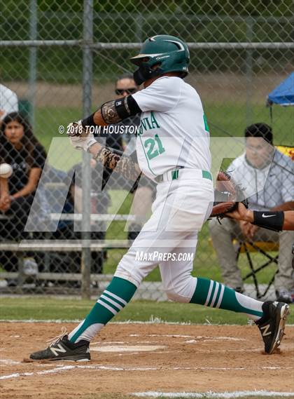 Thumbnail 2 in Pacifica @ Monrovia (CIF SS D4 1st Round Playoff) photogallery.