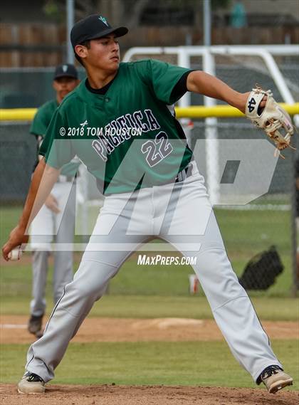 Thumbnail 3 in Pacifica @ Monrovia (CIF SS D4 1st Round Playoff) photogallery.