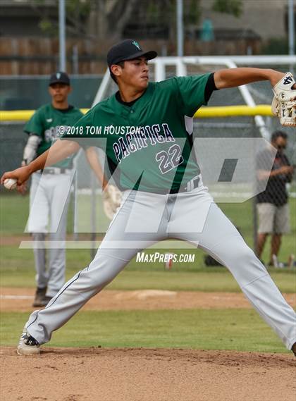Thumbnail 1 in Pacifica @ Monrovia (CIF SS D4 1st Round Playoff) photogallery.