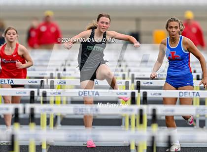 Thumbnail 3 in IHSAA Delta Sectionals (100 Meter Hurdles)  photogallery.