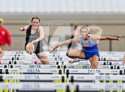 Thumbnail 3 in IHSAA Delta Sectionals (100 Meter Hurdles)  photogallery.