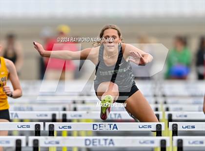 Thumbnail 1 in IHSAA Delta Sectionals (100 Meter Hurdles)  photogallery.