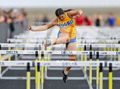 Thumbnail 3 in IHSAA Delta Sectionals (100 Meter Hurdles)  photogallery.