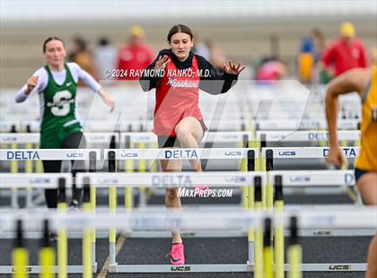 Thumbnail 3 in IHSAA Delta Sectionals (100 Meter Hurdles)  photogallery.