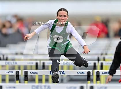 Thumbnail 3 in IHSAA Delta Sectionals (100 Meter Hurdles)  photogallery.