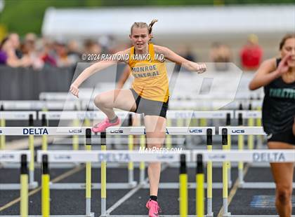 Thumbnail 2 in IHSAA Delta Sectionals (100 Meter Hurdles)  photogallery.
