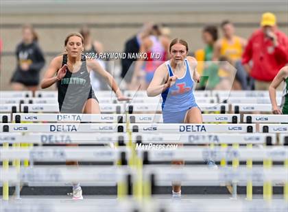 Thumbnail 3 in IHSAA Delta Sectionals (100 Meter Hurdles)  photogallery.